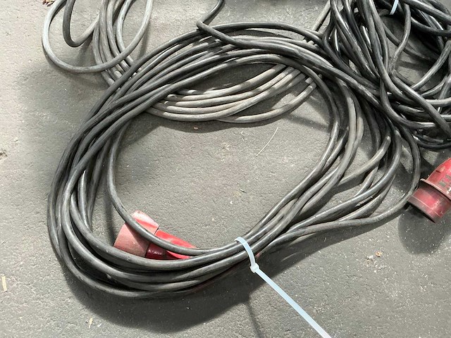 Diverse krachtstroom kabel (3x) - afbeelding 2 van  4