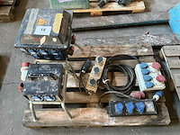 Diverse krachtstroom verdelers (5x)