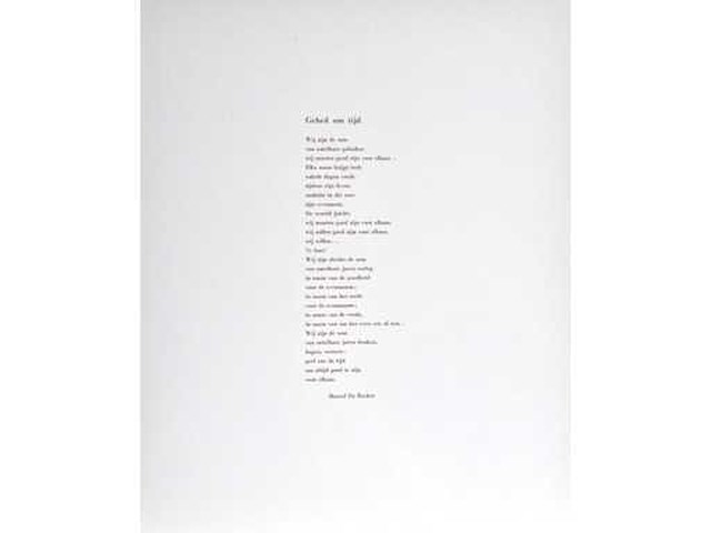 Diverse kunstenaars - 5 prints en 6 gedichten - kunstmap - afbeelding 14 van  25