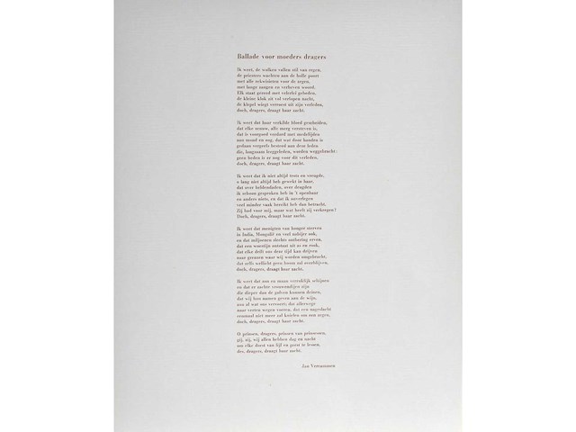 Diverse kunstenaars - 5 prints en 6 gedichten - kunstmap - afbeelding 16 van  25
