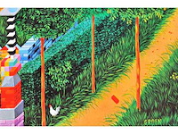 Diverse kunstenaars - 5 prints en 6 gedichten - kunstmap - afbeelding 26 van  26
