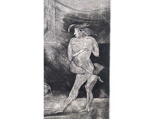 Diverse kunstenaars - lot van 10 prints - diverse technieken - afbeelding 4 van  38