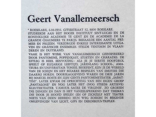 Diverse kunstenaars - lot van 10 prints - diverse technieken - afbeelding 6 van  38