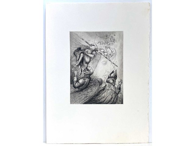 Diverse kunstenaars - lot van 10 prints - diverse technieken - afbeelding 7 van  38