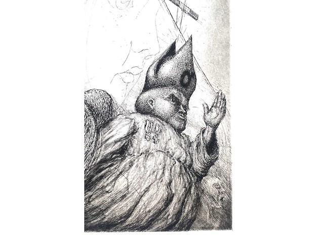 Diverse kunstenaars - lot van 10 prints - diverse technieken - afbeelding 8 van  38