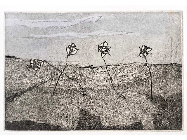 Diverse kunstenaars - lot van 10 prints - diverse technieken - afbeelding 25 van  38