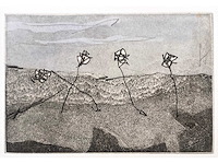 Diverse kunstenaars - lot van 10 prints - diverse technieken - afbeelding 25 van  38