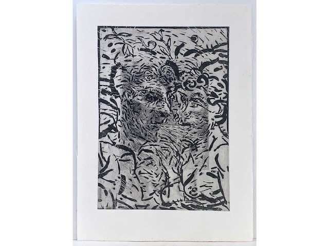 Diverse kunstenaars - lot van 10 prints - diverse technieken - afbeelding 27 van  38