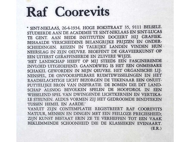 Diverse kunstenaars - lot van 10 prints - diverse technieken - afbeelding 32 van  38