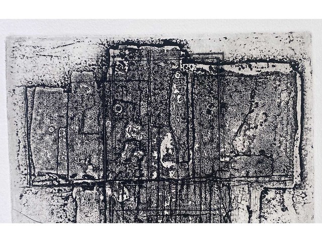 Diverse kunstenaars - lot van 10 prints - diverse technieken - afbeelding 37 van  38