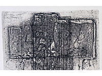 Diverse kunstenaars - lot van 10 prints - diverse technieken - afbeelding 37 van  38