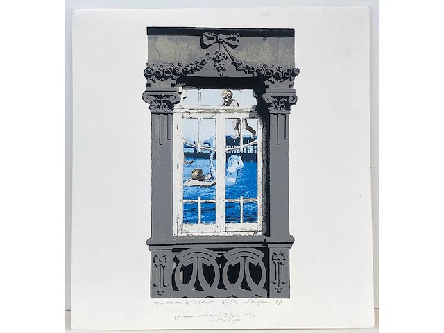 Diverse kunstenaars - lot van 10 prints - diverse technieken - afbeelding 5 van  42