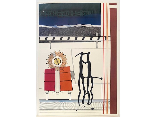 Diverse kunstenaars - lot van 10 prints - diverse technieken - afbeelding 26 van  42