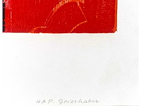 Diverse kunstenaars - lot van 10 prints - diverse technieken - afbeelding 34 van  42