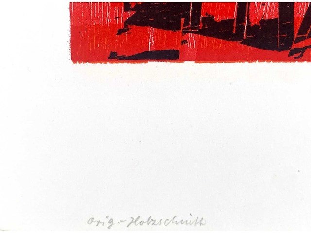 Diverse kunstenaars - lot van 10 prints - diverse technieken - afbeelding 38 van  42