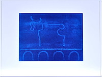 Diverse kunstenaars - lot van 6 zeefdrukken: burssens/ goezu / hoenraet... - afbeelding 21 van  41