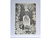 Diverse kunstenaars - lot van 6 zeefdrukken: burssens/ goezu / hoenraet... - afbeelding 29 van  41