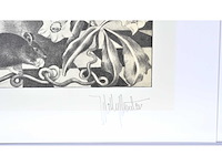 Diverse kunstenaars - lot van 6 zeefdrukken: burssens/ goezu / hoenraet... - afbeelding 31 van  41