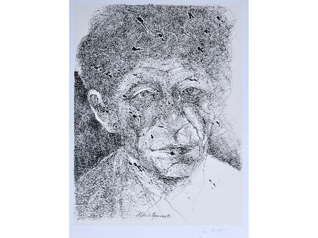 Diverse kunstenaars - lot van 6 zeefdrukken: burssens/ goezu / hoenraet... - afbeelding 23 van  41