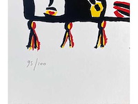 Diverse kunstenaars - lot van 8 - verschillende technieken - afbeelding 2 van  41