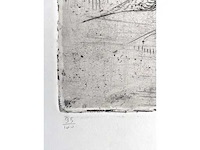 Diverse kunstenaars - lot van 8 - verschillende technieken - afbeelding 7 van  41