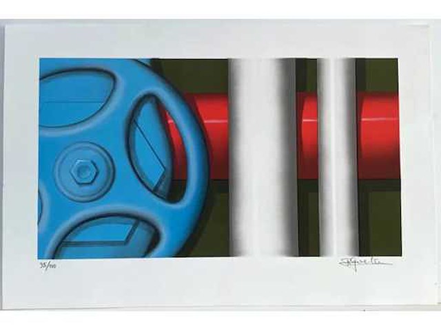 Diverse kunstenaars - lot van 8 - verschillende technieken - afbeelding 10 van  41