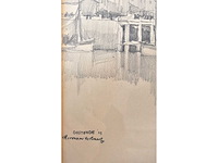 Diverse kunstenaars - lot van 9 in gelijste werken: roland devolder/ herman verbaere / weemaes... - afbeelding 3 van  46