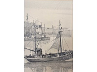 Diverse kunstenaars - lot van 9 in gelijste werken: roland devolder/ herman verbaere / weemaes... - afbeelding 4 van  46