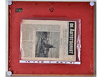 Diverse kunstenaars - lot van 9 in gelijste werken: roland devolder/ herman verbaere / weemaes... - afbeelding 6 van  46