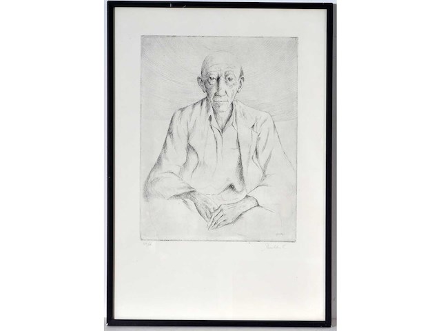 Diverse kunstenaars - lot van 9 in gelijste werken: roland devolder/ herman verbaere / weemaes... - afbeelding 7 van  46