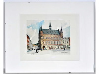 Diverse kunstenaars - lot van 9 in gelijste werken: roland devolder/ herman verbaere / weemaes... - afbeelding 16 van  46