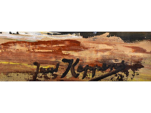 Diverse kunstenaars - lot van 9 in gelijste werken: roland devolder/ herman verbaere / weemaes... - afbeelding 28 van  46