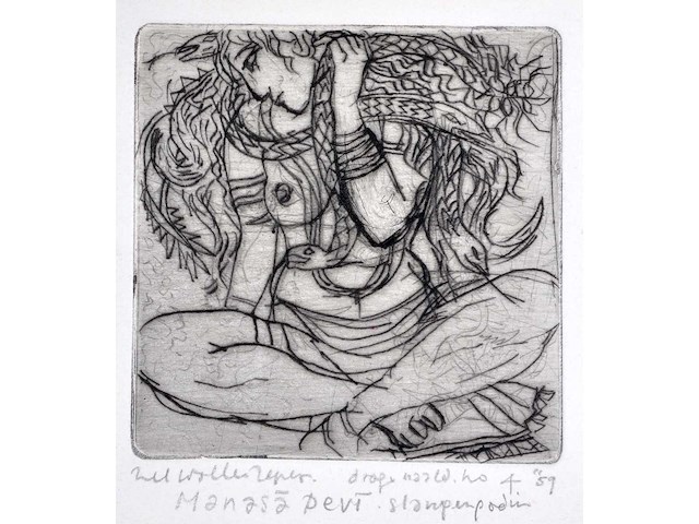 Diverse kunstenaars - lot van 9 werken op papier - afbeelding 5 van  5