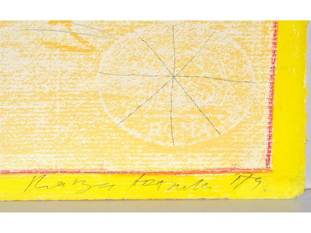 Diverse kunstenaars - lot van 9 werken op papier - afbeelding 15 van  50