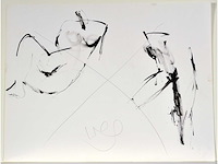 Diverse kunstenaars - lot van 9 werken op papier - afbeelding 26 van  50