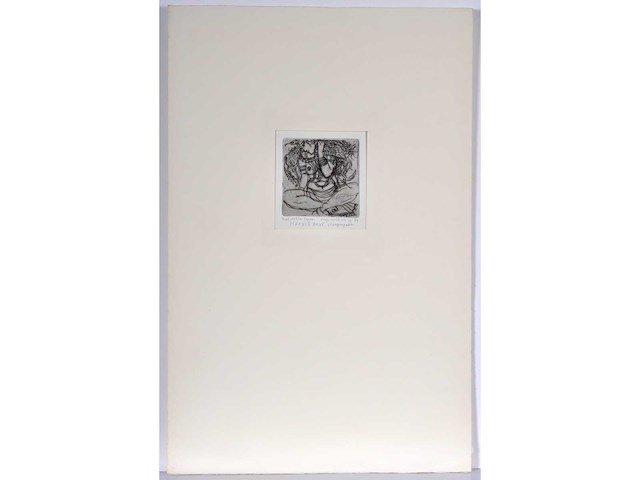 Diverse kunstenaars - lot van 9 werken op papier - afbeelding 38 van  50