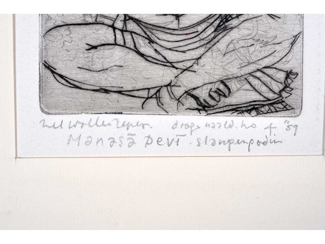 Diverse kunstenaars - lot van 9 werken op papier - afbeelding 40 van  50
