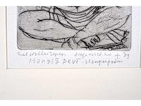 Diverse kunstenaars - lot van 9 werken op papier - afbeelding 40 van  50