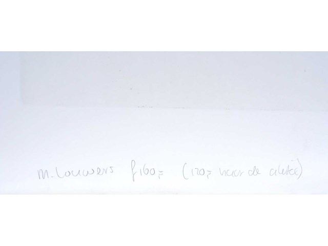 Diverse kunstenaars - lot van 9 werken op papier - afbeelding 48 van  50