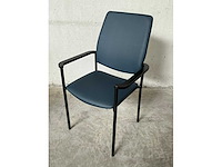 Diverse kunstlederen vergaderstoelen (4x) - afbeelding 2 van  5