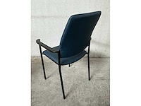 Diverse kunstlederen vergaderstoelen (4x) - afbeelding 3 van  5