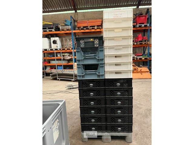 Diverse kunststof kratten - afbeelding 3 van  4