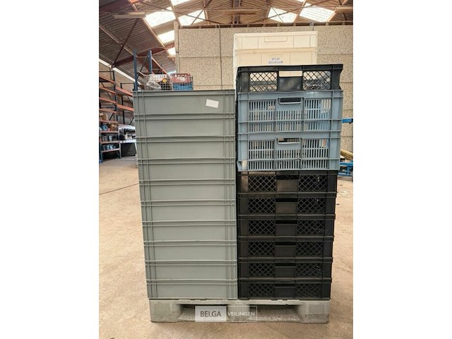 Diverse kunststof kratten - afbeelding 4 van  4