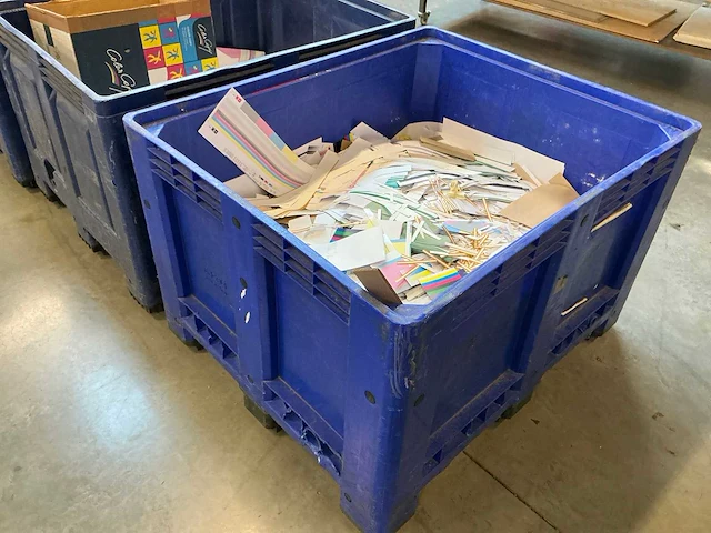 Diverse kunststof palletboxen (4x) - afbeelding 3 van  6