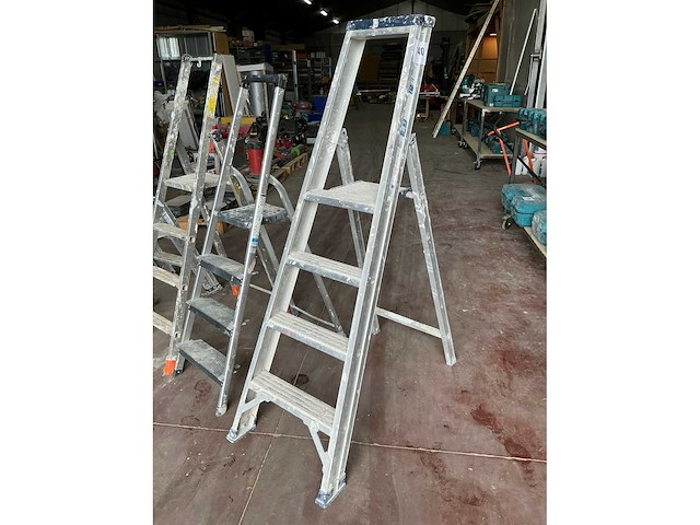Diverse ladders (4x) - afbeelding 2 van  7