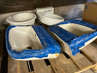 Diverse lavabo’s (5x) - afbeelding 1 van  5