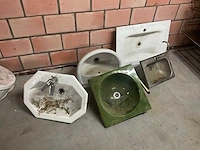 Diverse lavabo’s (5x) - afbeelding 1 van  5
