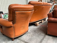 Diverse lederen bankstellen (2x) - afbeelding 6 van  6