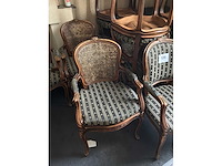 Diverse louis xv fauteuil (12x) - afbeelding 3 van  5