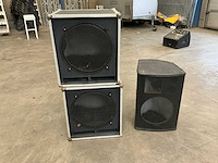 Diverse luidsprekerkasten (3x)